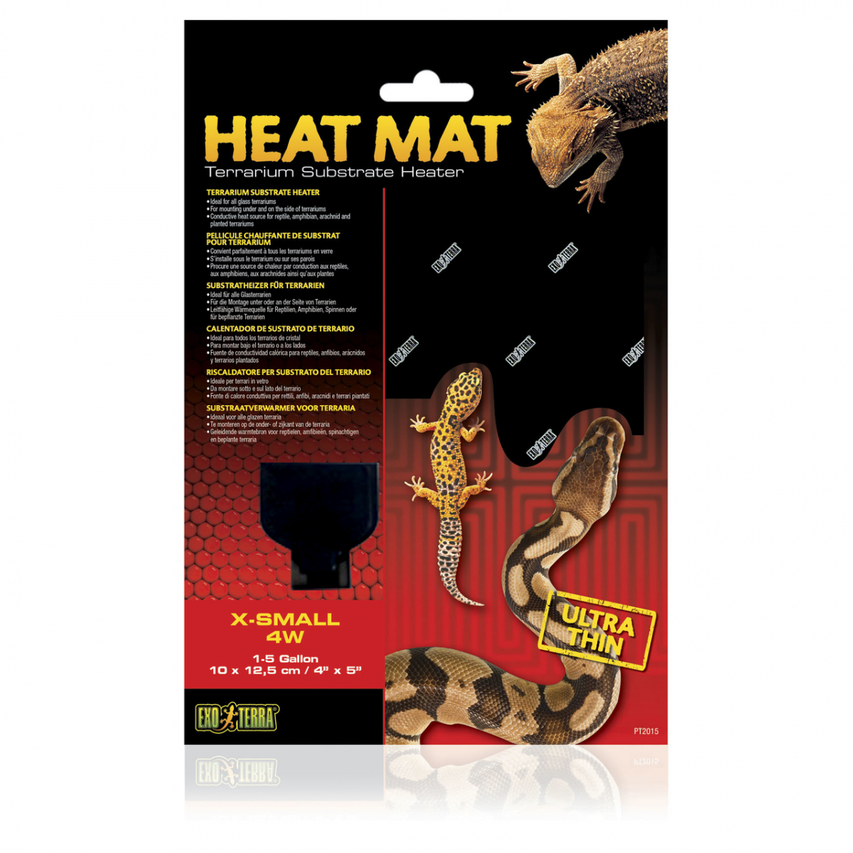 

Коврик с обогревом Hagen Heat Wave Desert 10 x 12.5 см 4W для террариумов(