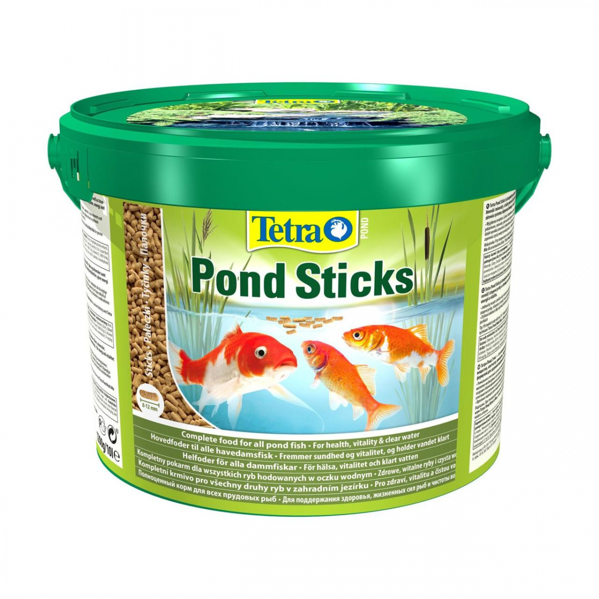 

Сухой корм Tetra Pond Sticks для прудовых рыб в палочках 10 л (для всех прудовых рыб)