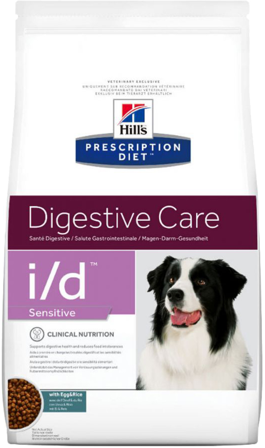 

Сухой корм для собак Hill's Prescription Diet Canine i/d Sensitive с яйцом и рисом 12 кг