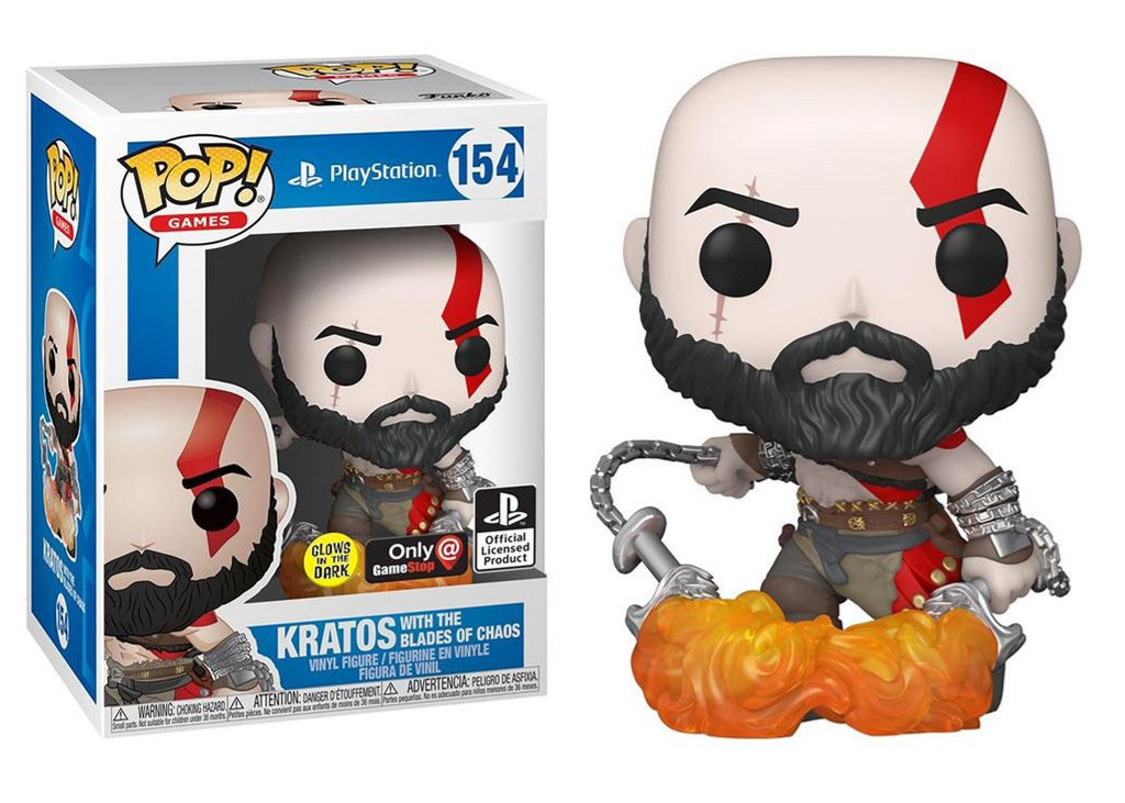 

Фигурка Funko Pop Фанко Поп God of War Kratos Бог Войны Кратос 10см GOW K 154