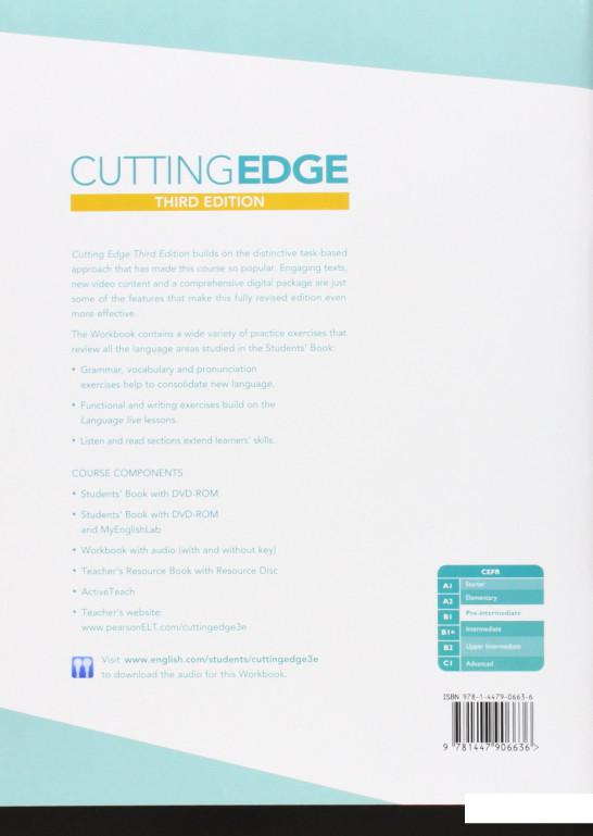 

Cutting Edge. Pre-Intermediate Workbook with Key (1226315)