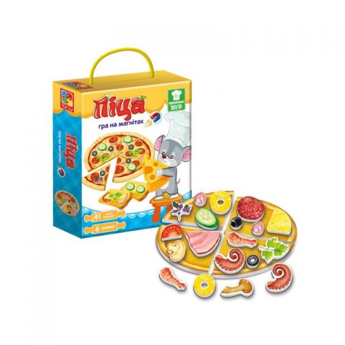 

Игра магнитная "Пицца" (рус) VT3004-08 (15-43271)