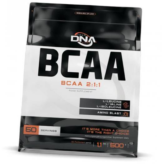 

Аминокислоты BCAA, BCAA 2:1:1, DNA 500г Апельсин (28285001)