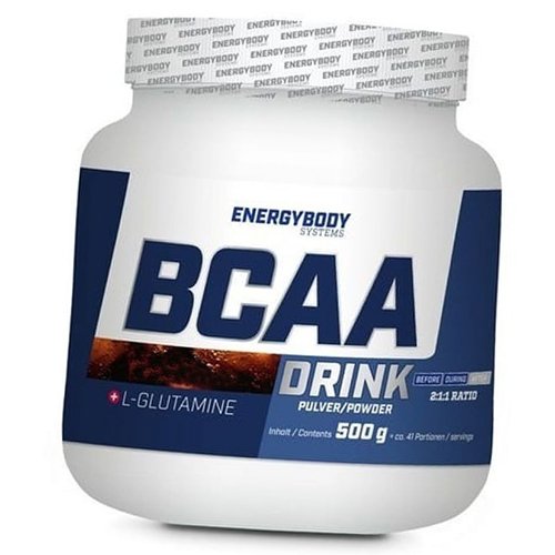 

ВСАА с Глютамином, BCAA Drink, Energy Body 500г Красные фрукты (28149001)