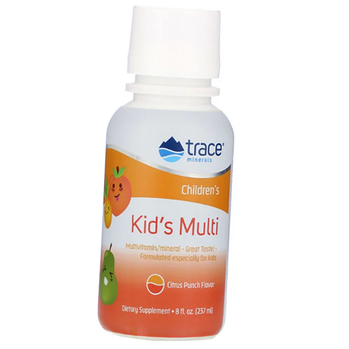 

Витамины для детей, Kid's Multi, Trace Minerals 237мл Цитрусовый пунш (36474021)
