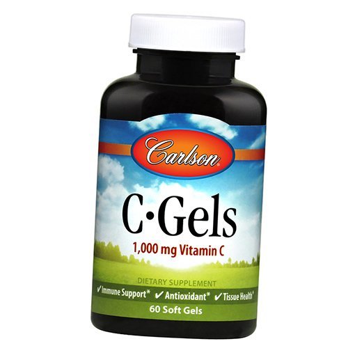 

Витамин С, Аскорбиновая кислота, C-Gels, Carlson Labs 60гелкапс (36353076)