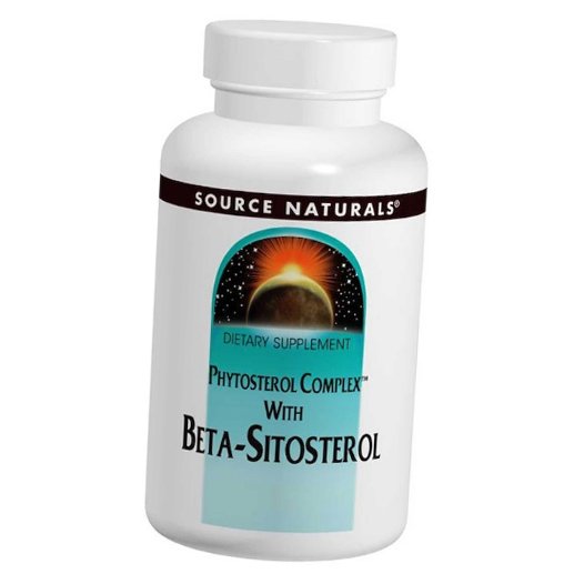 

Phytosterol Complex with Beta-Sitosterol Source Naturals 180таб (72355038)