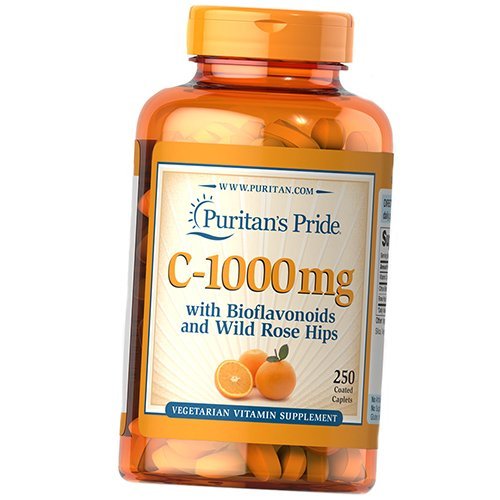 

Витамин С с Биофлавоноидами и Шиповником, Vitamin C-1000 with Bioflavonoids and Rose Hips, Puritan's Pride 250каплет (36367172)