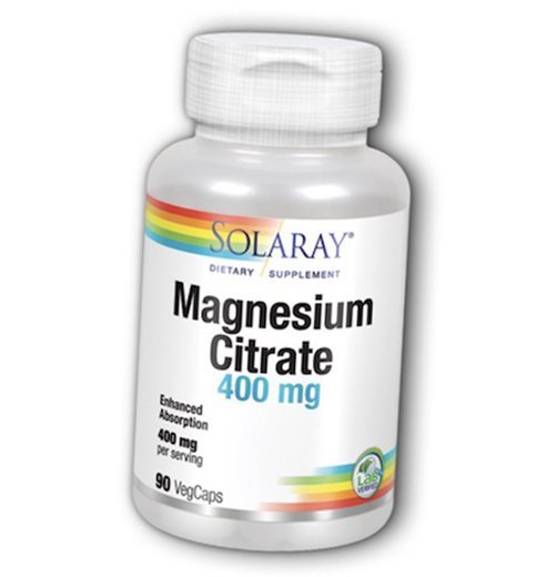 

Магний Цитрат, Magnesium Citrate 400, Solaray 90вегкапс (36411017)