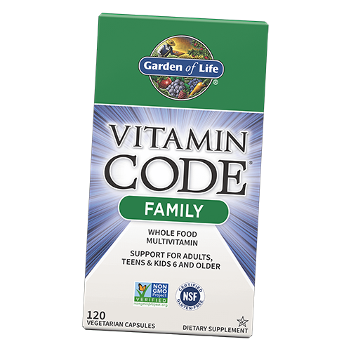 

Garden of Life Vitamin Code Family Multivitamin 120вегкапс (36473004)