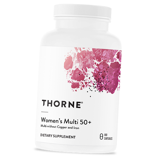 

Витамины для женщин, Women's Multi 50+, Thorne Research 180капс (36357119)