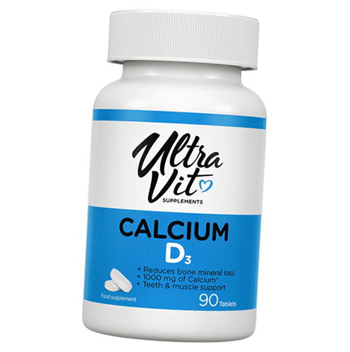 

Кальций Д3, UltraVit Calcium D3, VP laboratory 90таб (36099011)