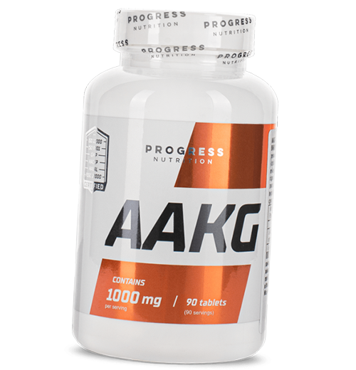 

ААКГ, Аргинин Альфа-Кетоглютарат, AAKG, Progress Nutrition 90таб (27461001)
