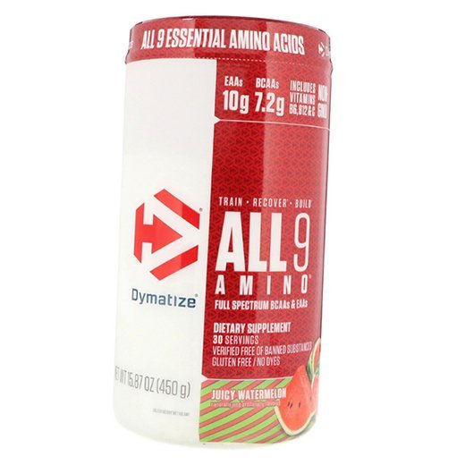

All 9 Amino Dymatize Nutrition 450г Арбуз (27125004)