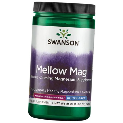 

Магний, Mellow Mag, Swanson 543г Малиновый лимонад (36280052)