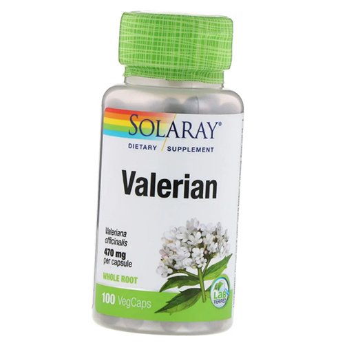 

Экстракт Валерианы, Valerian, Solaray 100вегкапс (71411027)