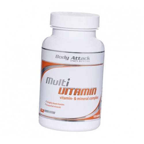 

Мультивитамины, Multi Vitamin, Body Attack 100таб (36251001)