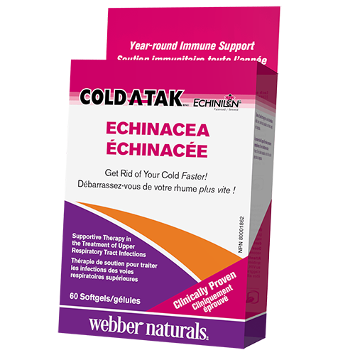

Cold-A-Tak Echinacea Webber Naturals 60гелкапс (71485002)
