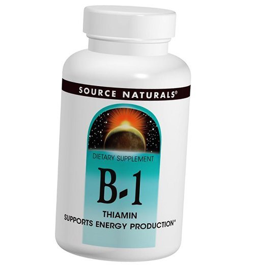 

Тиамин, B-1, Source Naturals 250таб (36355061)
