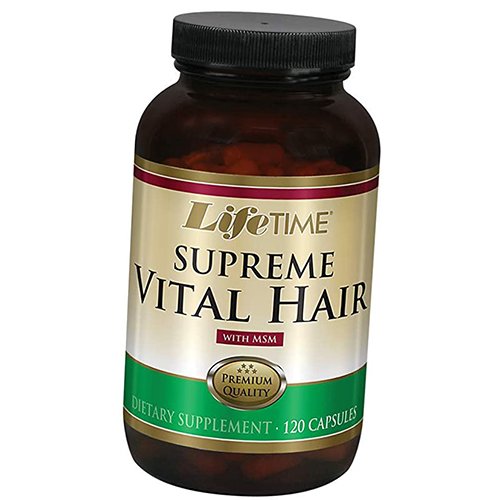 

Витамины для волос, Supreme Vital Hair, LifeTime Vitamins 120капс (36502001)