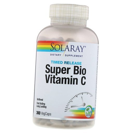 

Витамин С, Super Bio Vitamin C, Solaray 360вегкапс (36411046)