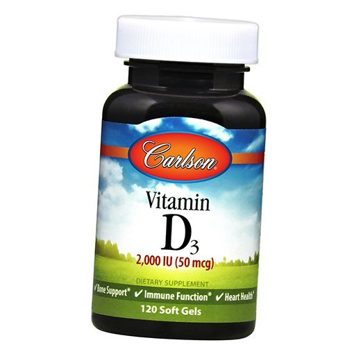 

Витамин Д3, Vitamin D3 2000, Carlson Labs 120гелкапс (36353071)