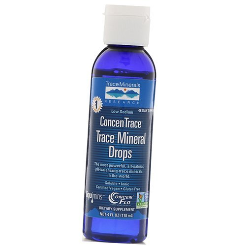 

Мультиминералы, ConcenTrace Trace Mineral Drops, Trace Minerals 118мл (36474002)
