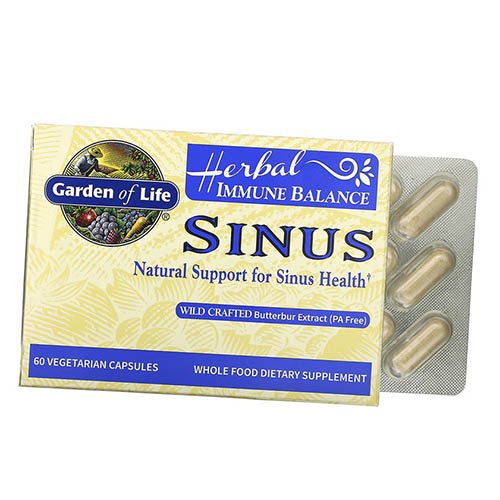 

Herbal Immune Balance Sinus Garden of Life 60вегкапс (71473004)