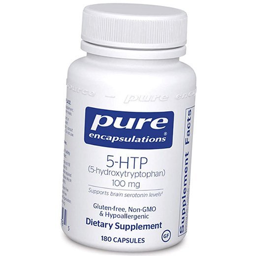 

5 Гидрокситриптофан, 5-HTP 50, Pure Encapsulations 180капс (72361004)