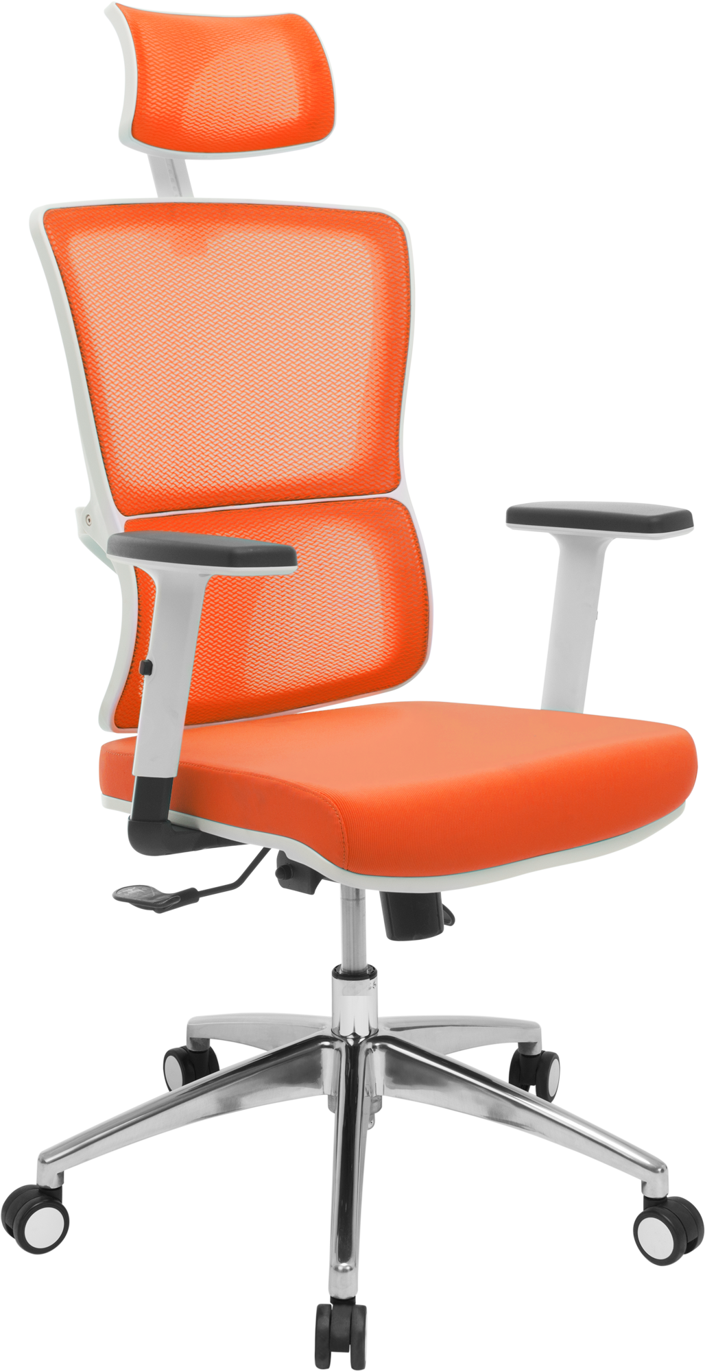 

Офисное кресло GT Racer X-W50 White/Orange
