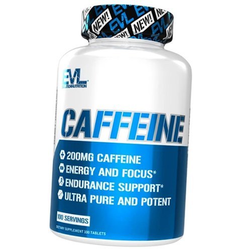

Кофеин, Caffeine, Evlution Nutrition 100таб (17385001)