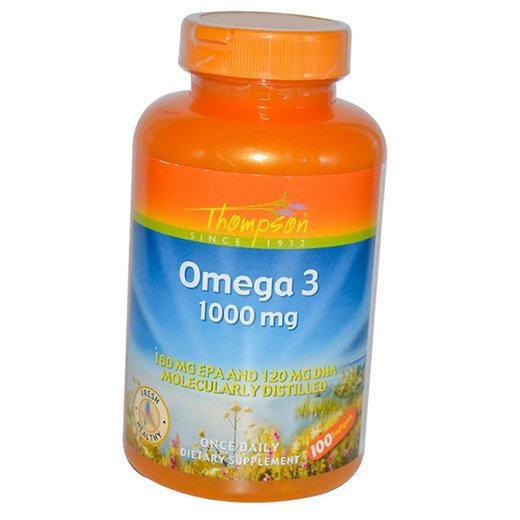 

Жирные кислоты, Омега 3, Omega 3, Thompson 100гелкапс (67412002)