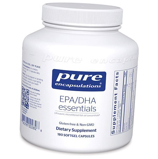 

EPA/DHA Essentials Pure Encapsulations 180гелкапс (67361003)