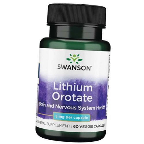 

Swanson Lithium Orotate 60вегкапс (36280058)