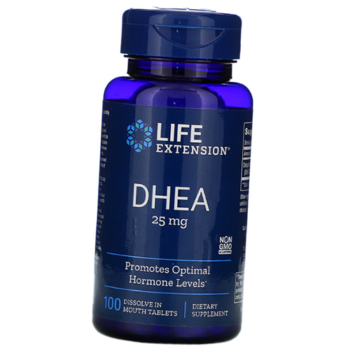 

ДГЭА, Дегидроэпиандростерон, DHEA 25, Life Extension 100таб (72346018)