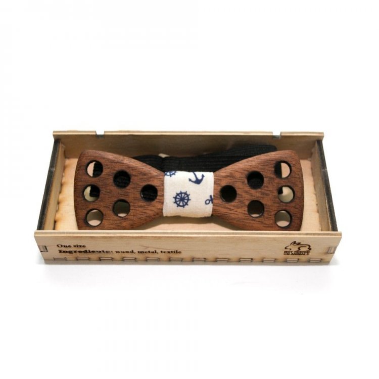 

Галстук-Бабочка Goode'n Wooden Деревянный С Точками Btd-0312 158144