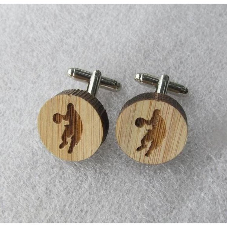 

Запонки Handmade Деревянные Баскетболист Dzp-0660 158337