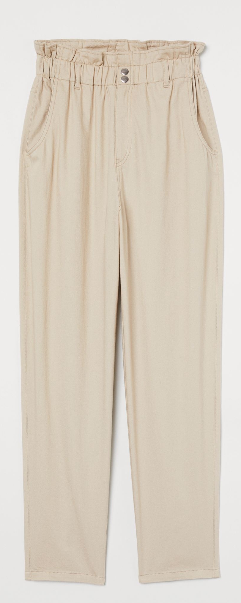 

Брюки H&M 8373061dm 34 Светло-бежевые