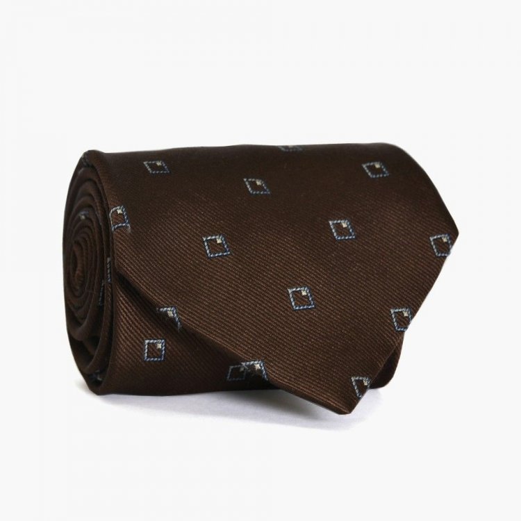 

Мужской Галстук Mr.Tie Коричневый Mrt-2063 158016