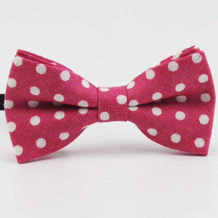 

Бабочка Handmade Детская В Горошек Малиновая Bbk-2919 158309