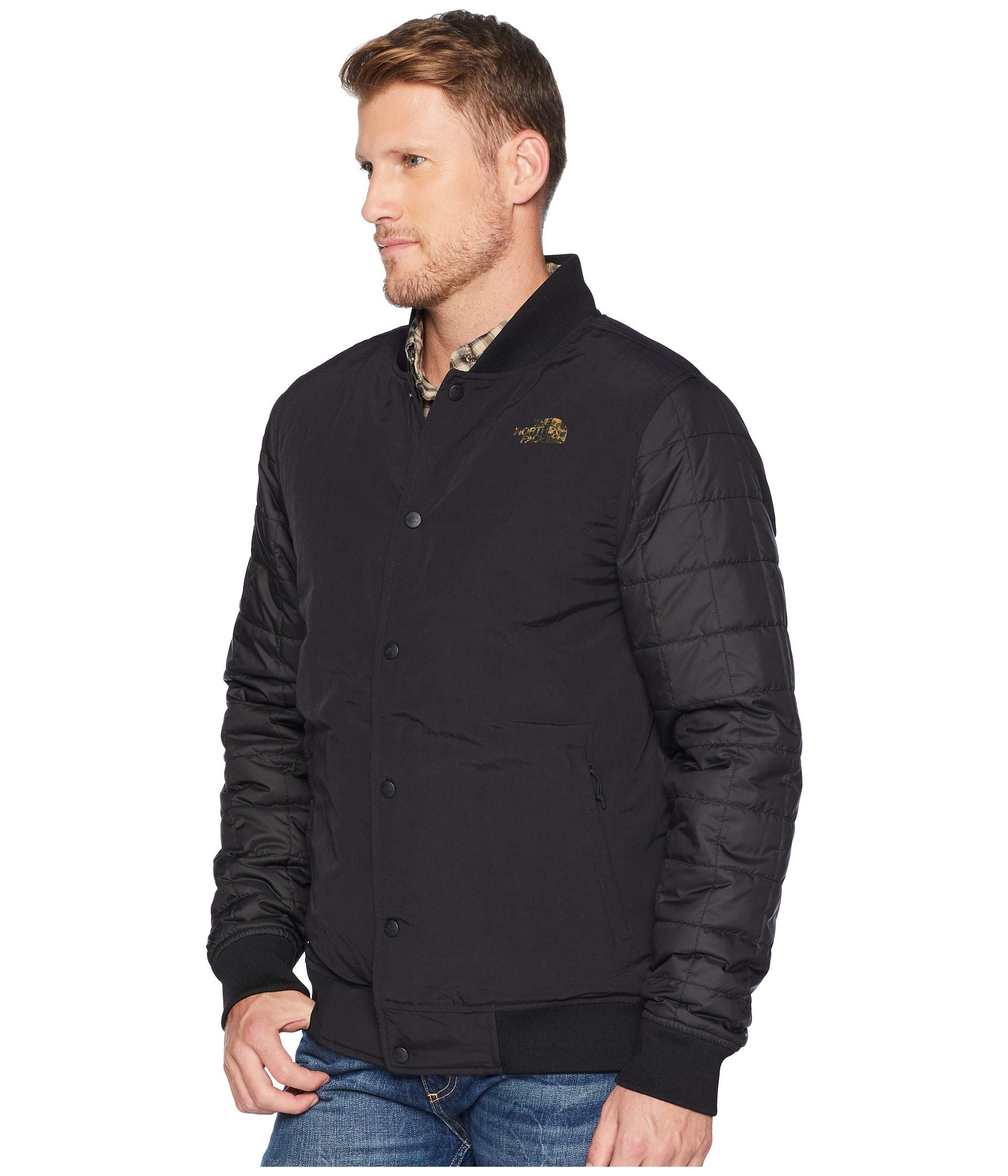 The north face transbay insulated varsity shop jacket