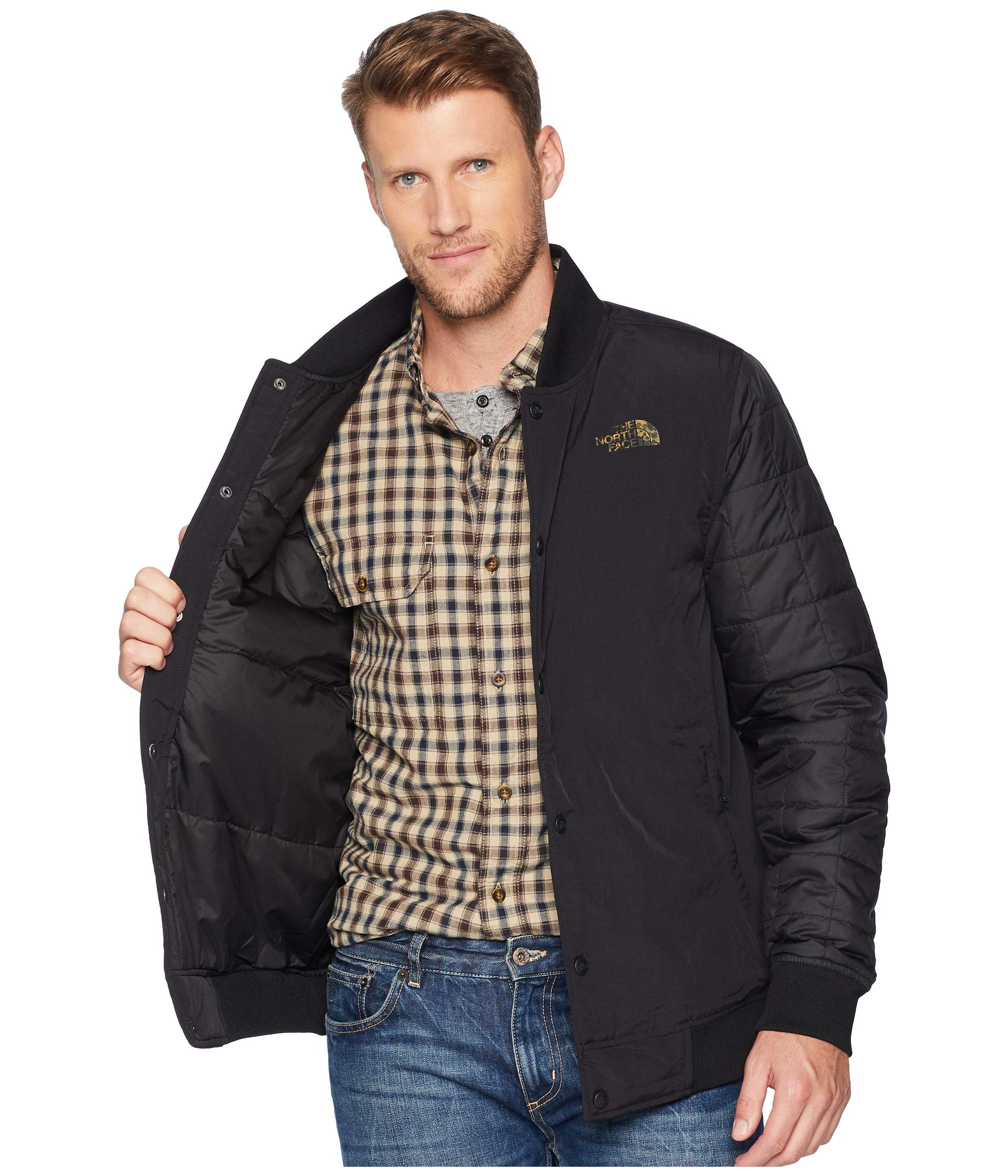 The north face transbay insulated varsity clearance jacket