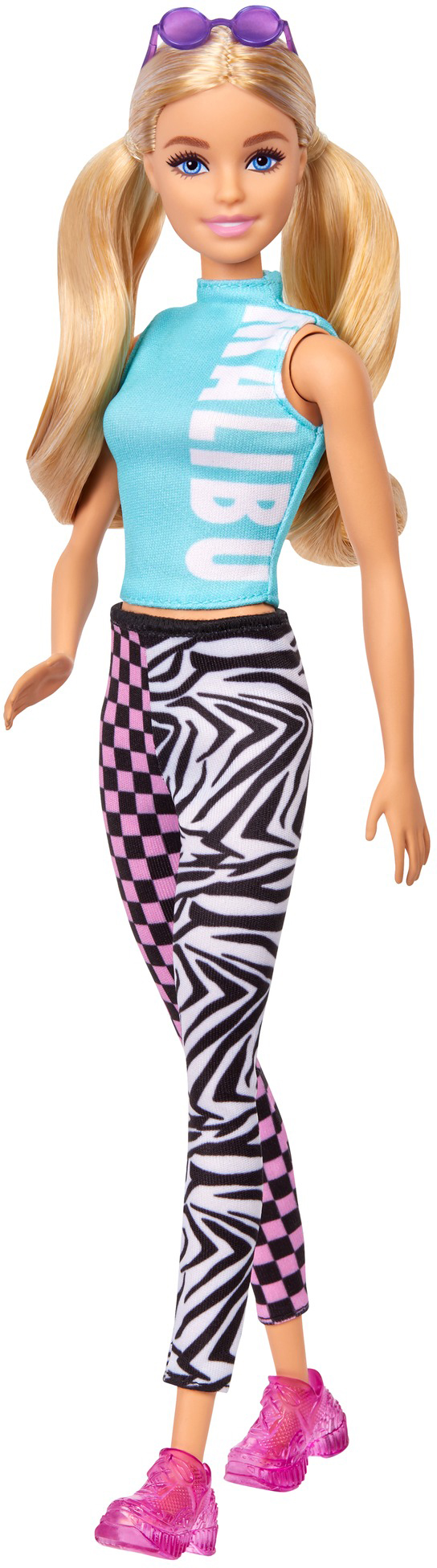 

Кукла Barbie Модница в майке Малибу и леггинсах (GRB50)