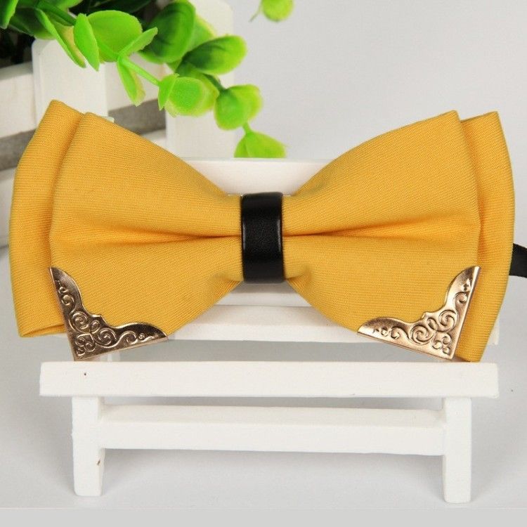

Бабочка Handmade Двухслойная С Металлическими Углами Желтая Bj-44-07 157889
