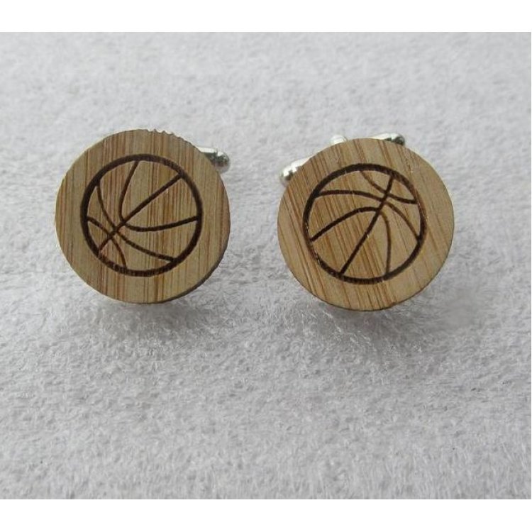 

Запонки Handmade Деревянные Баскетбольный Мяч Dzp-0658 158335