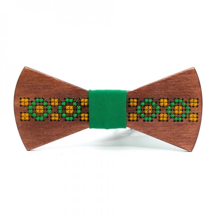 

Галстук Бабочка Gofin wood С Вышивкой 10.5 x 4.5 см Дерево GBDH-8225 5321451