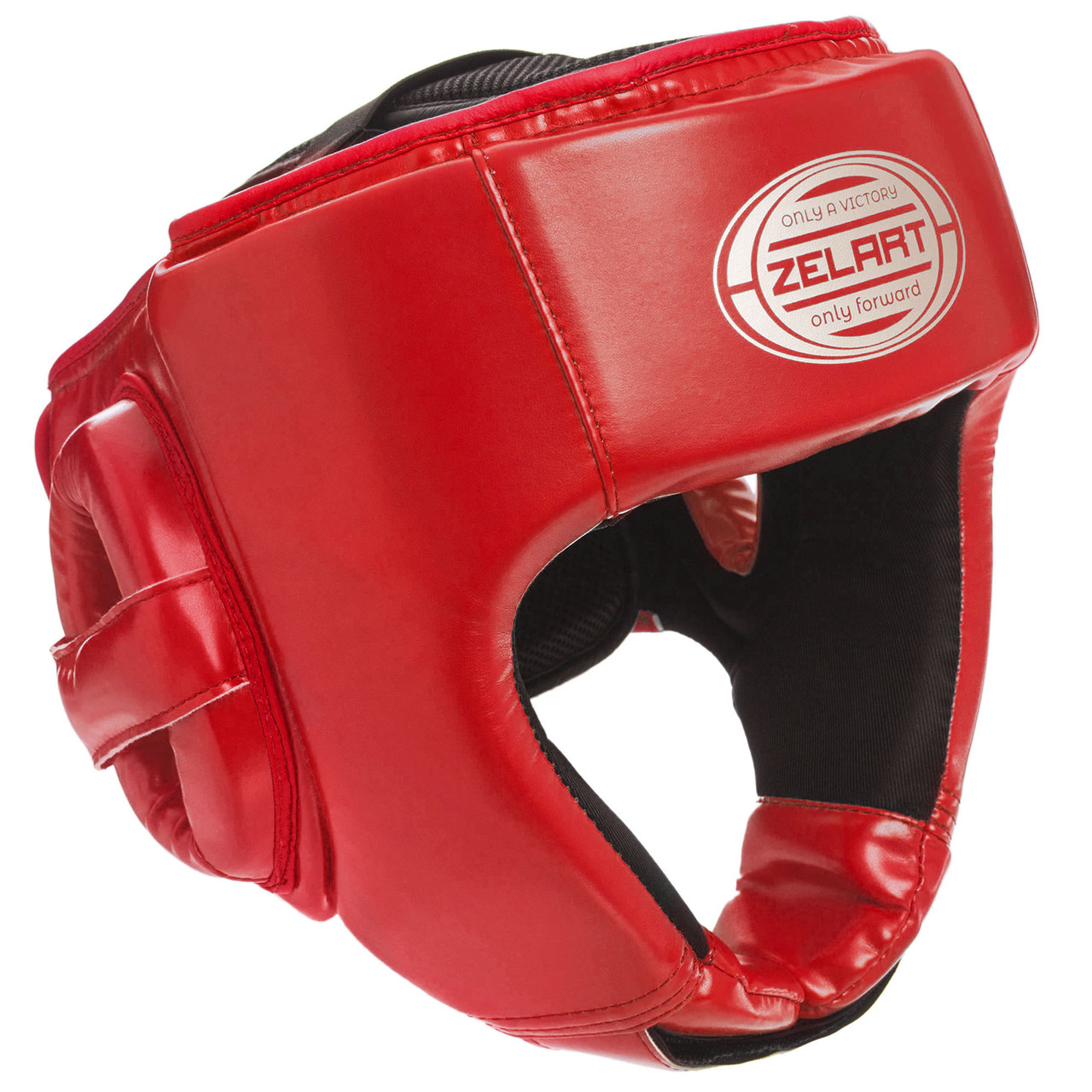 

Шолом боксерський для єдиноборств відкритий тренувальний ZELART Червоного кольору (BO-1362) M