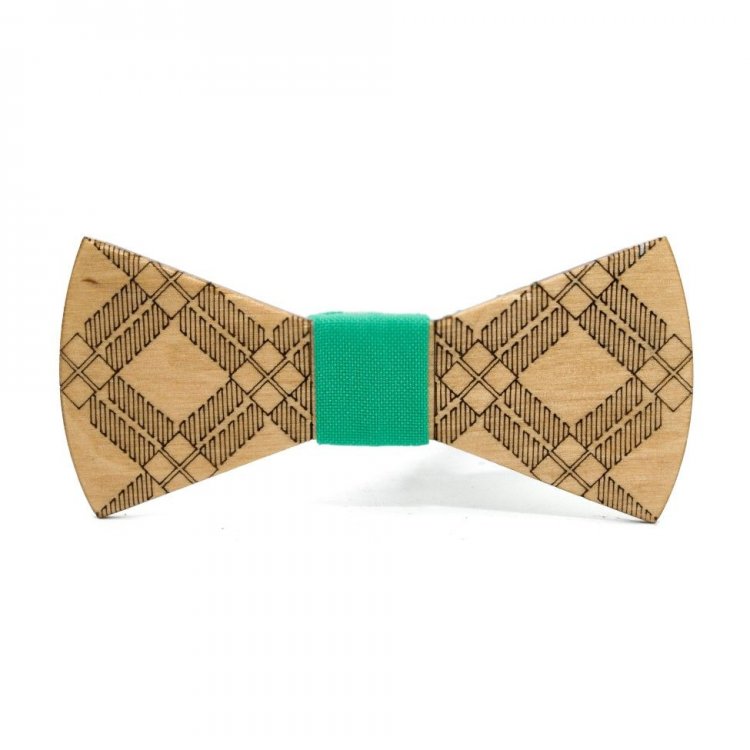 

Галстук Бабочка Gofin wood В Узор 10.5 x 4.5 см Дерево GBDH-8230 5329554