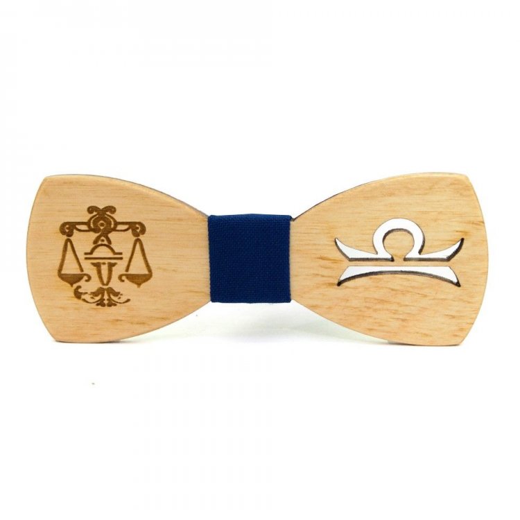 

Галстук Бабочка Gofin wood Знак Зодиака Весы 11.5 x 4.5 см Дерево GBDH-8296 5297142