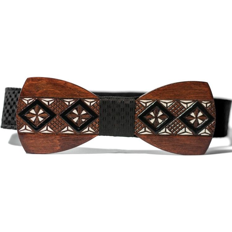 

Галстук Бабочка Gofin wood Под Вышивку 11 х 4 см Дерево Черная GBDH-8006 5256627